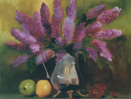 Lilacs and Silver