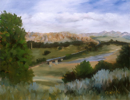 Train at Medora