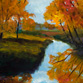 Fall Trees on the Poudre