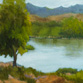 Ponds Looking Towards Pikes Peak